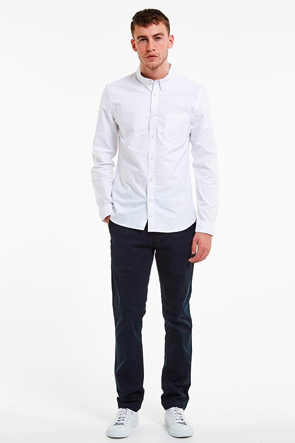 NN07 Sixten 5910 White shirt