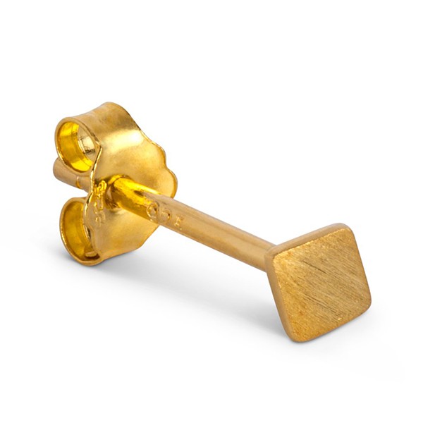 Lulu Copenhagen Confetti Earstud Gold Matte