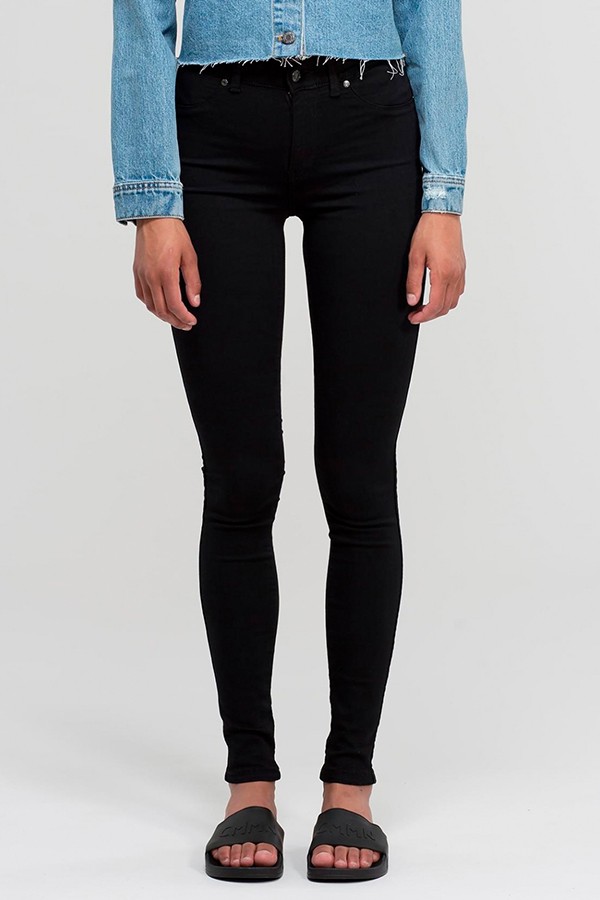 Dr. Denim Plenty Black