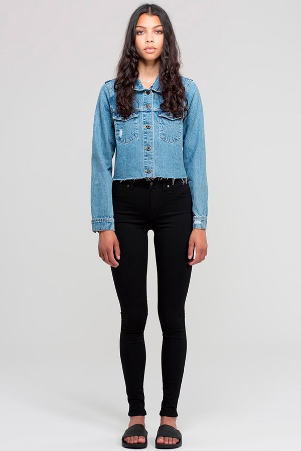 Dr. Denim Plenty Black