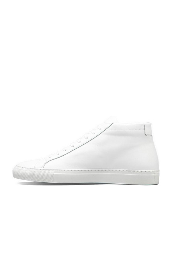 Common Projects Leather Original Achilles Mid White