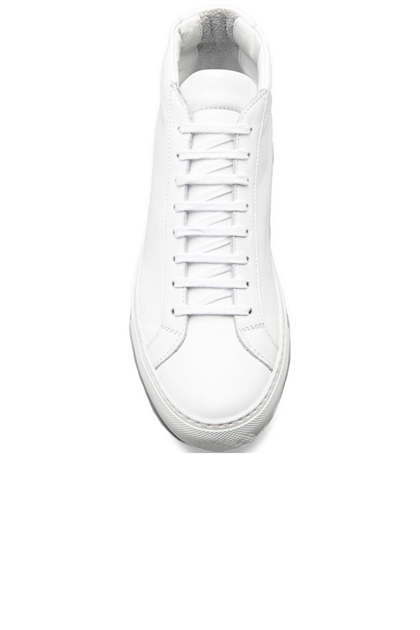 Common Projects Leather Original Achilles Mid White