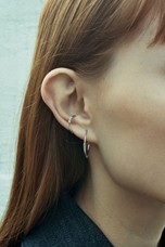 Maria Black Delicate Hoop 18 Sterling Silver