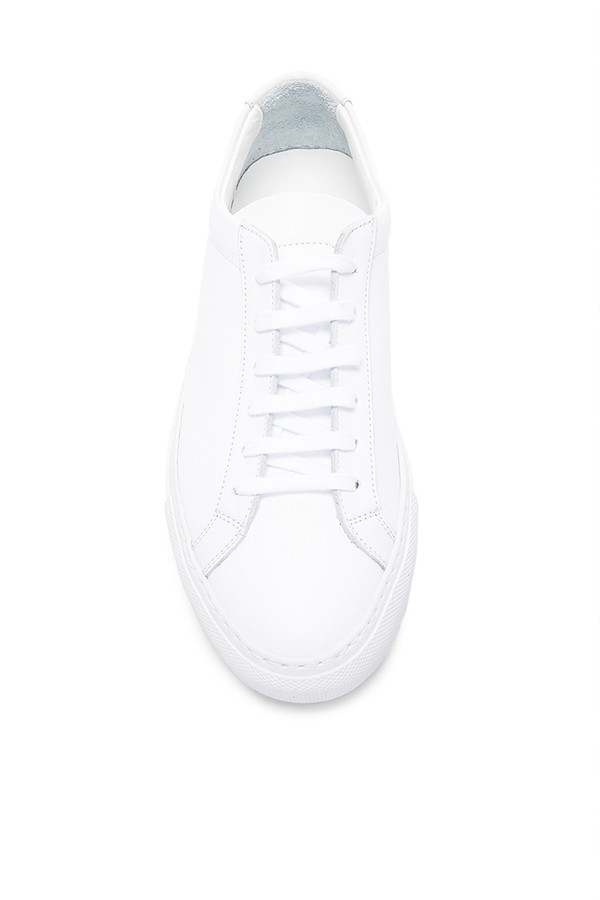 Common Projects Leather Original Achilles Low White