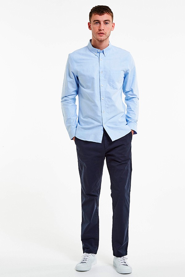 NN07 Sixten 5910 Light Blue shirt