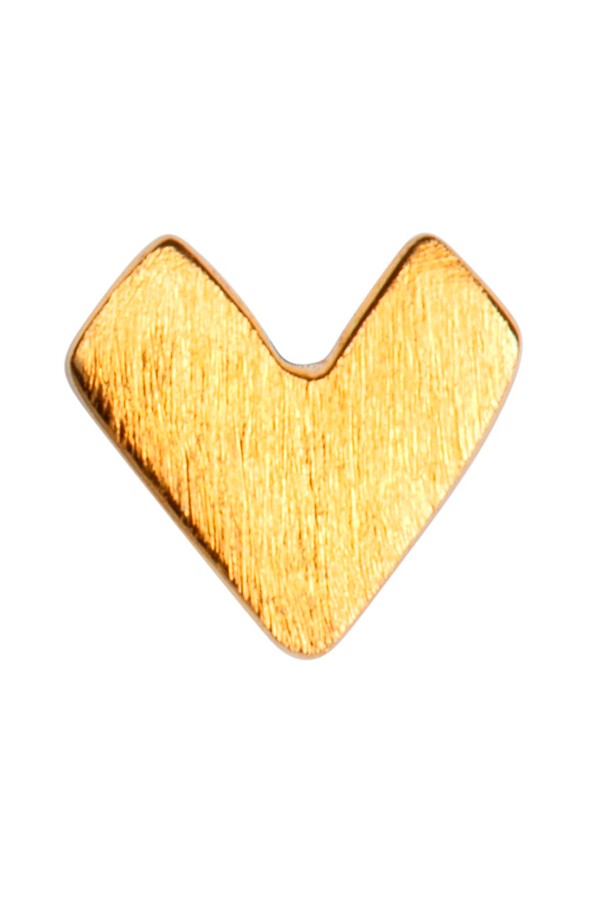 lulu-copenhagen-pixel-love-earstud-gold-plated-matte