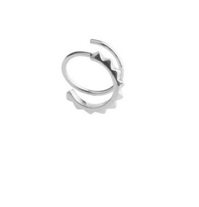 Maria Black Klaxon Twirl Earring Sterling Silver